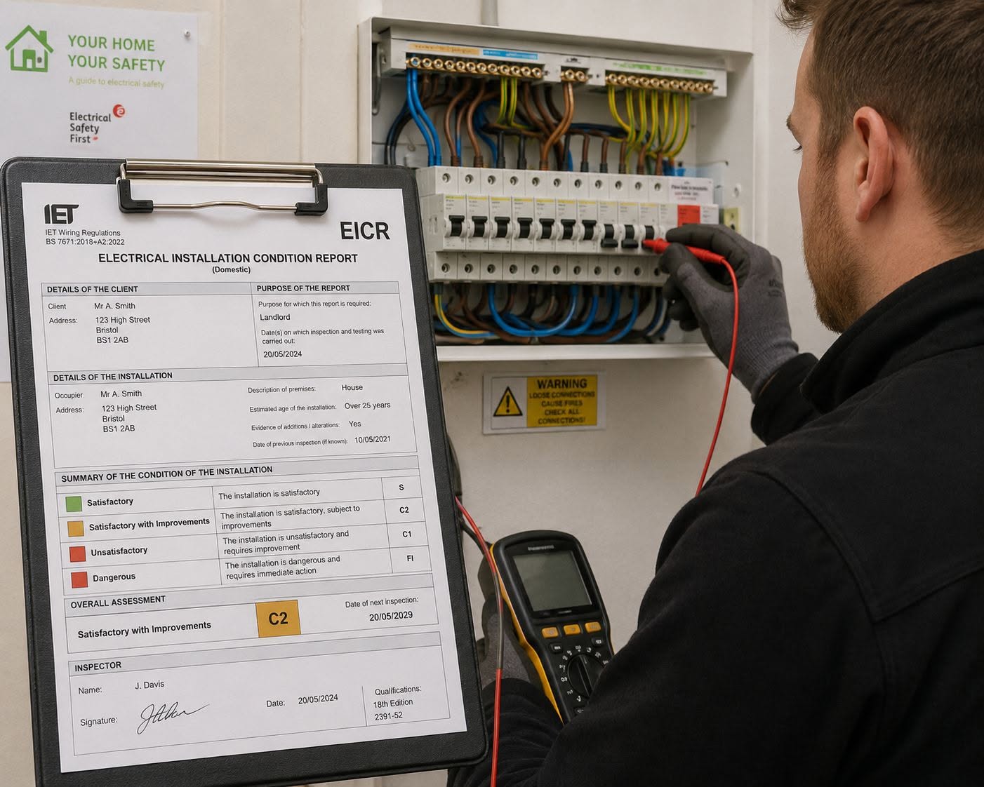 Electrical Testing and Inspections - EICR